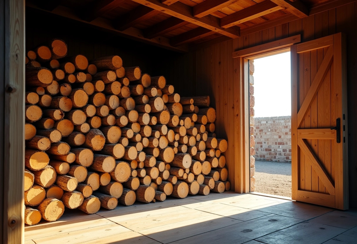 stère de bois transport