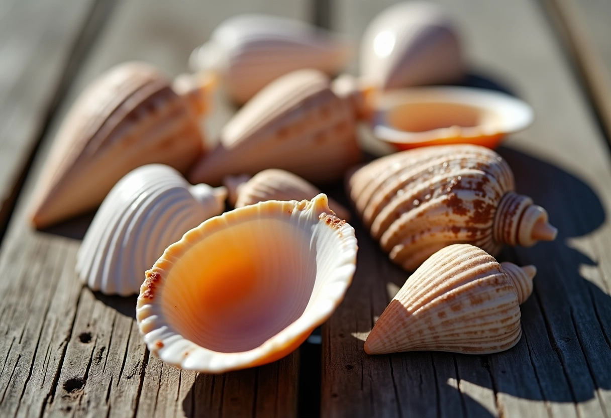 coquillages plage