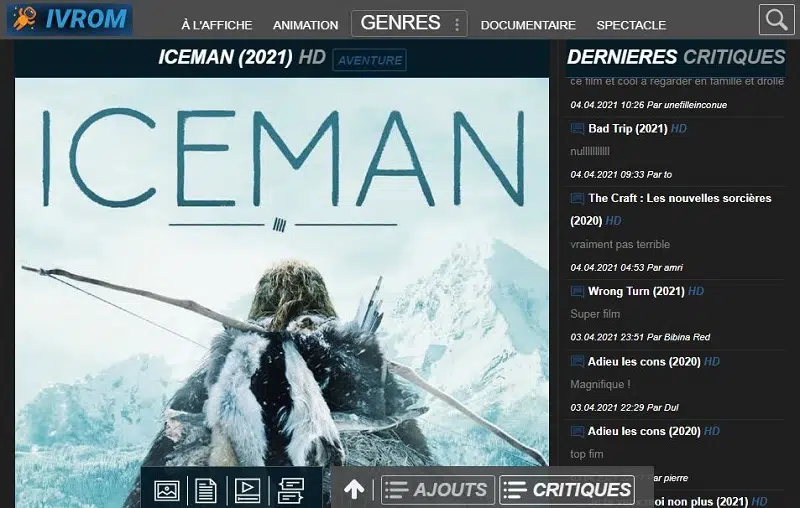Ivrom le site de film gratuit en streaming