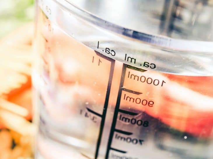 millilitres en litres