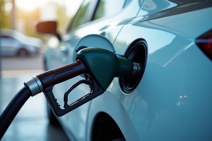 Remplissage d'un réservoir d'hydrogène à une station moderne